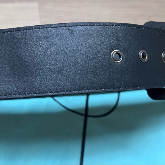 Collectif Kitty Cat 50s Swing Skirt w/ Pockets & Belt Medium 8 Retro - Picture 11 of 16